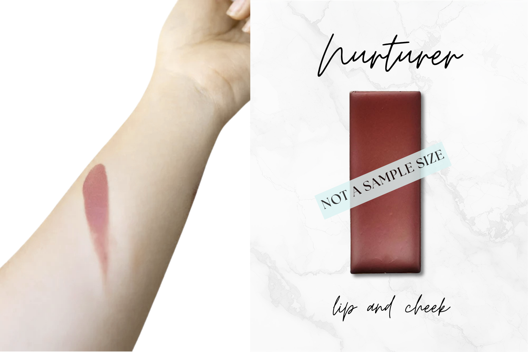 PiperBlue Organic Cream Blush Samples