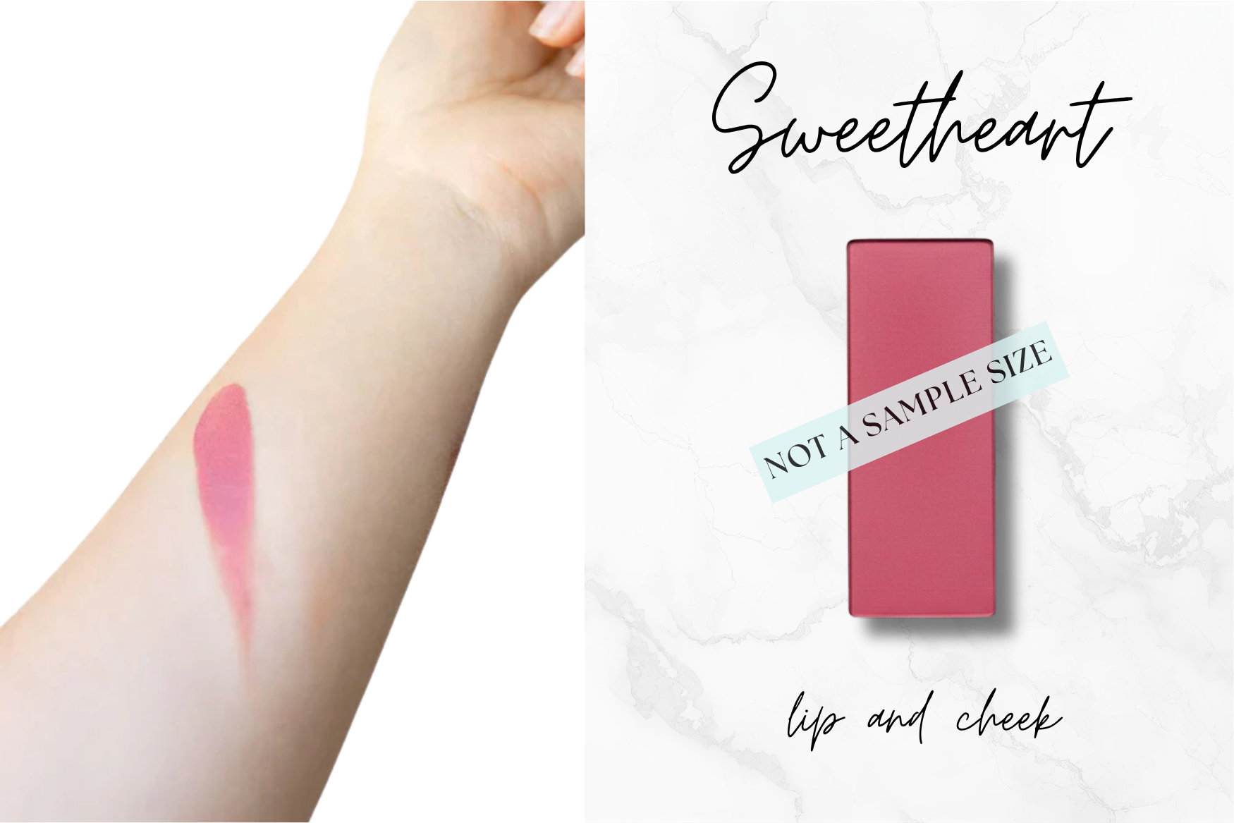PiperBlue Organic Cream Blush Samples
