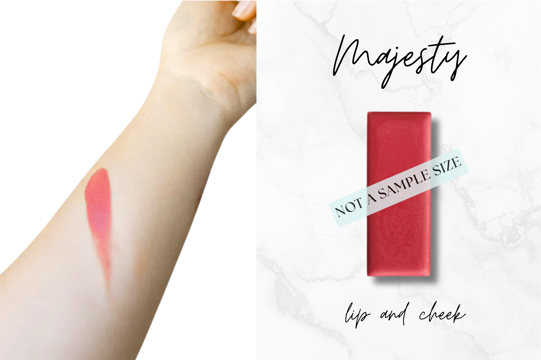 PiperBlue Organic Cream Blush Samples