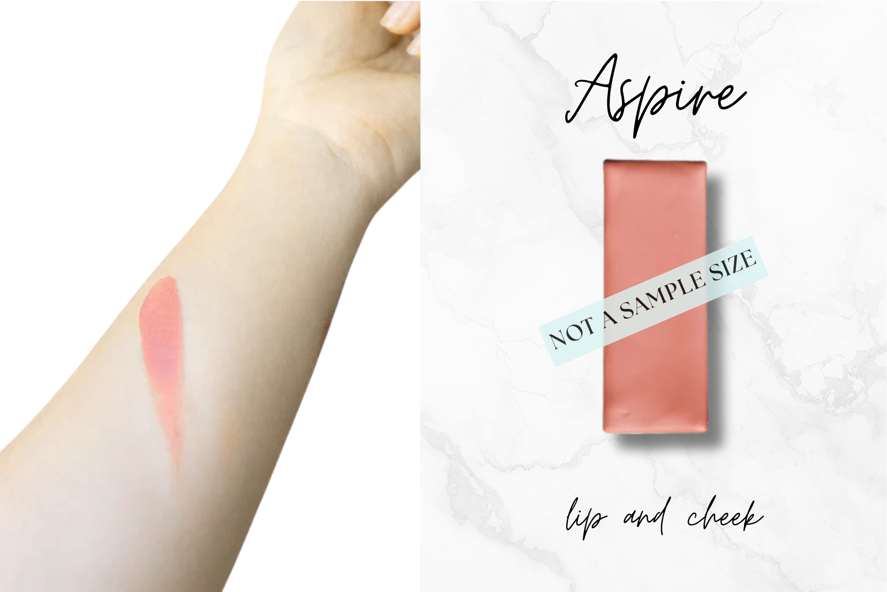 PiperBlue Organic Cream Blush Samples