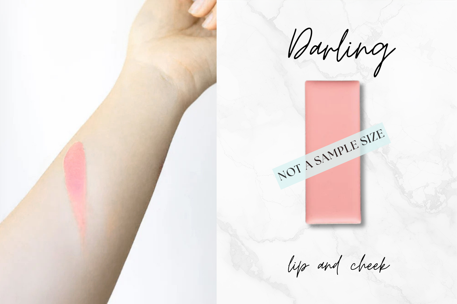 PiperBlue Organic Cream Blush Samples