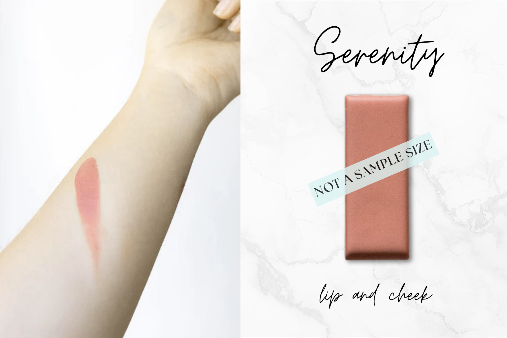 PiperBlue Organic Cream Blush Samples