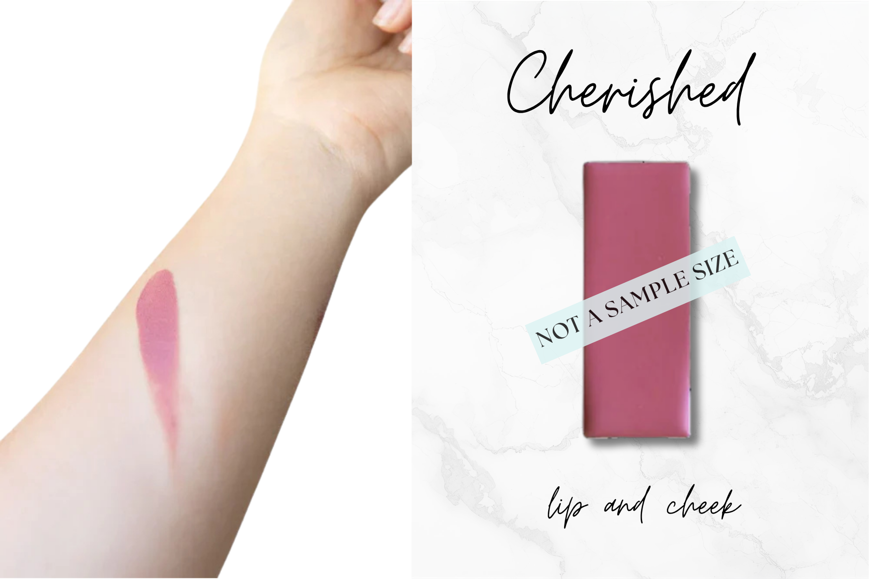 PiperBlue Organic Cream Blush Samples