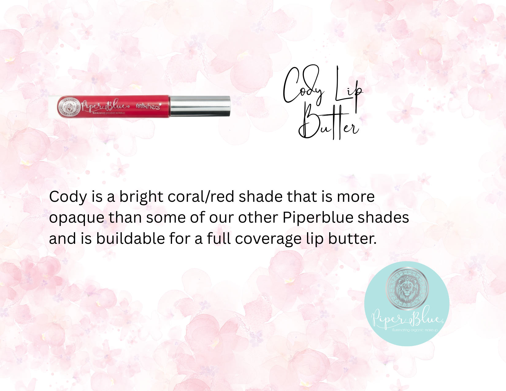 Mixhers & PiperBlue Luxury Botanical Lip Butter