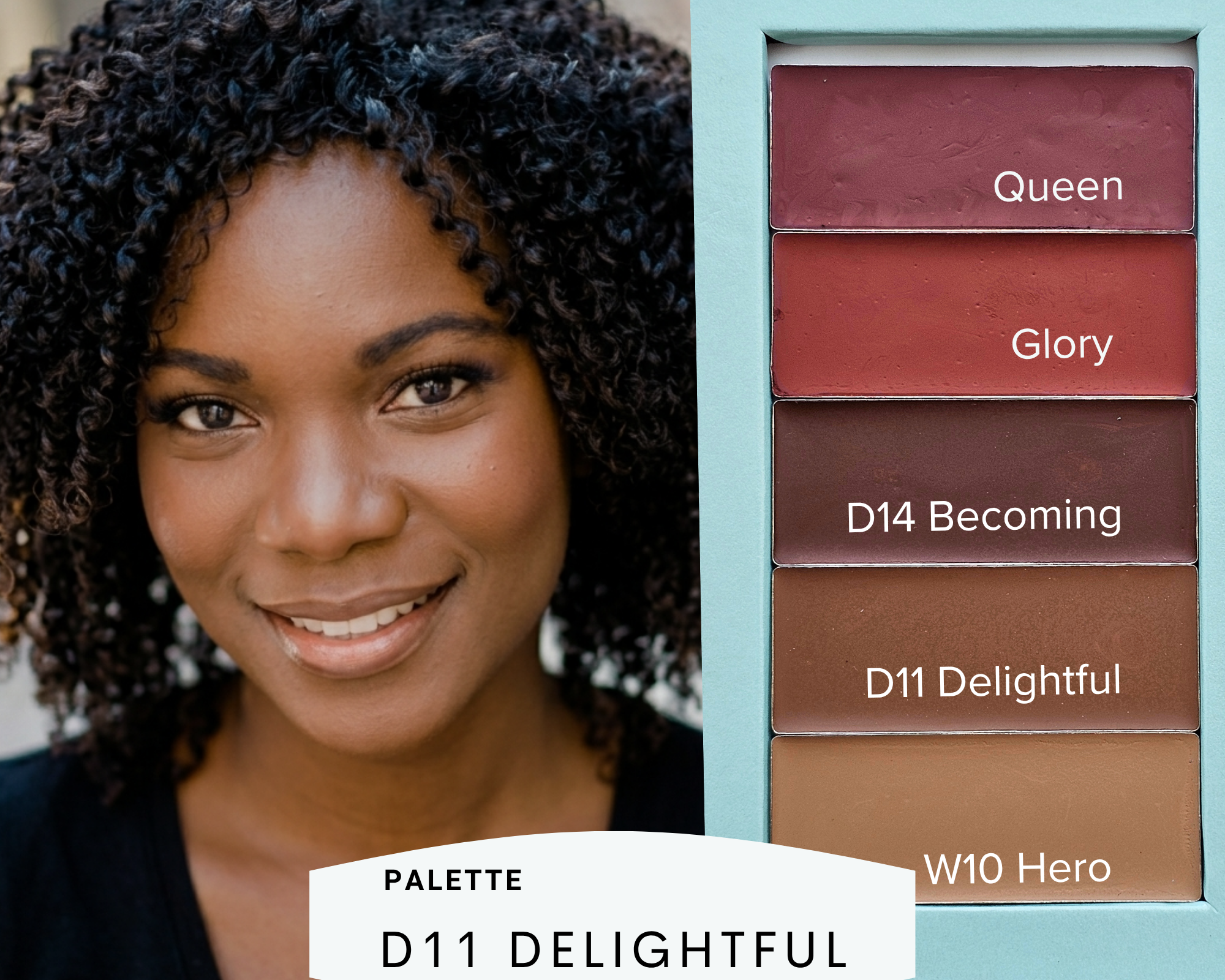 Organic Pre-built Makeup Palettes