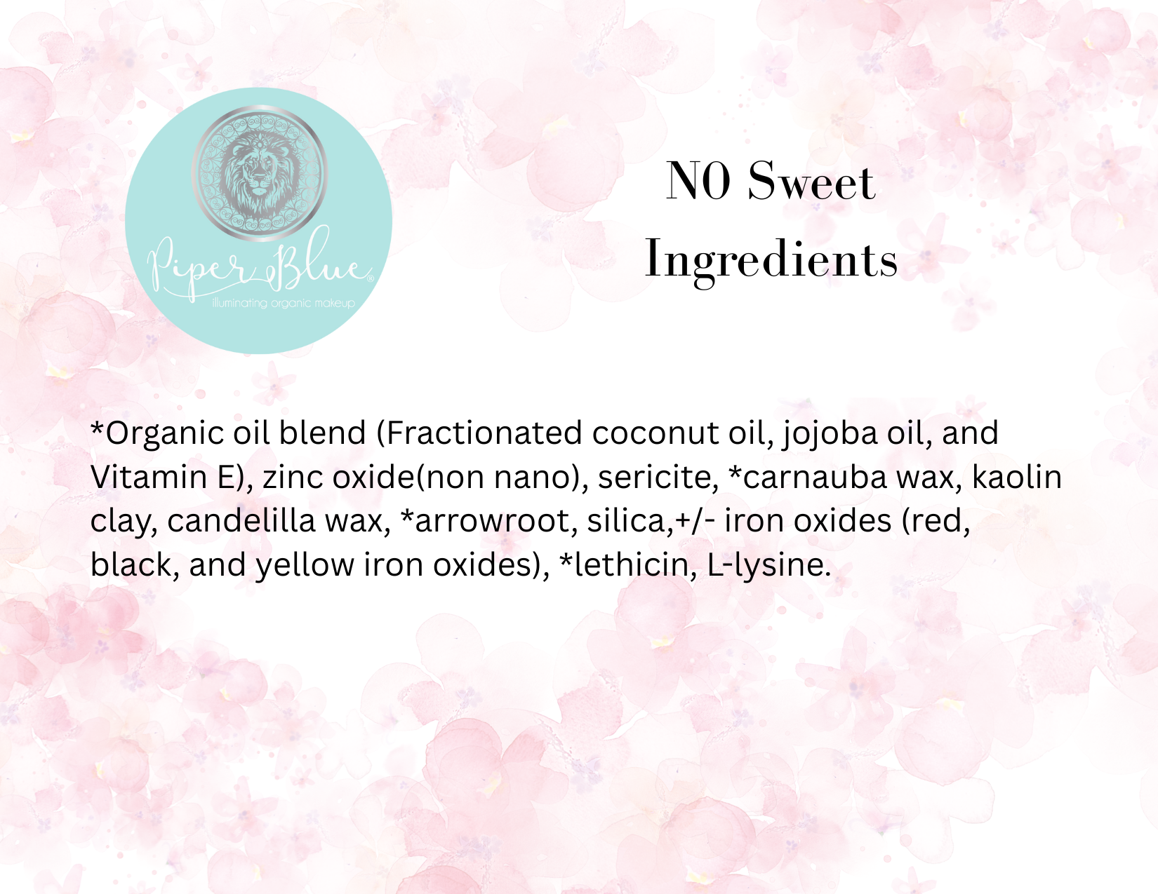 ingredients f product