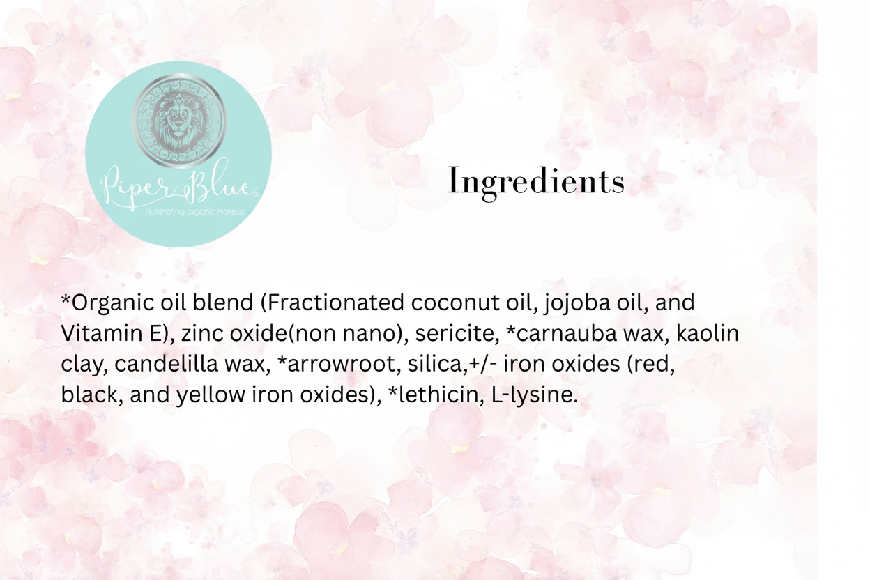 Organic Pre-built Makeup Palettes