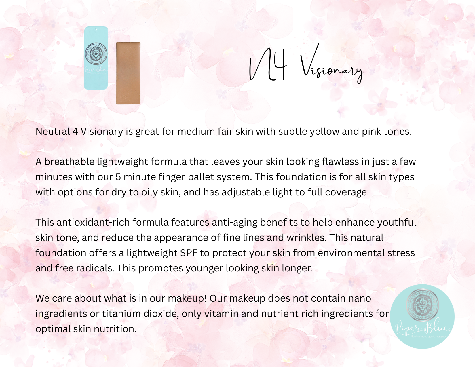 Pre-built Palette - Neutral 4 Visionary Palette