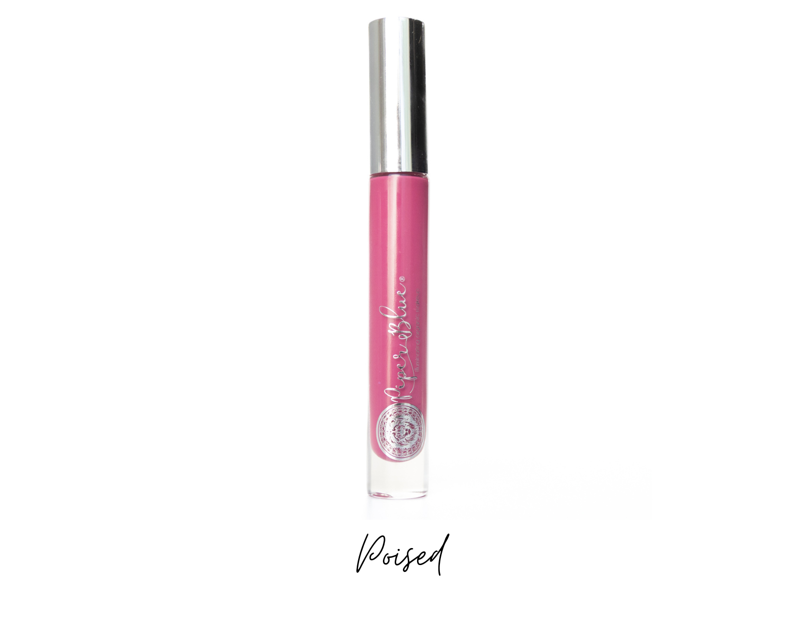 Ageless botanical lip butter in Poised shade, vertical product natural makeup image