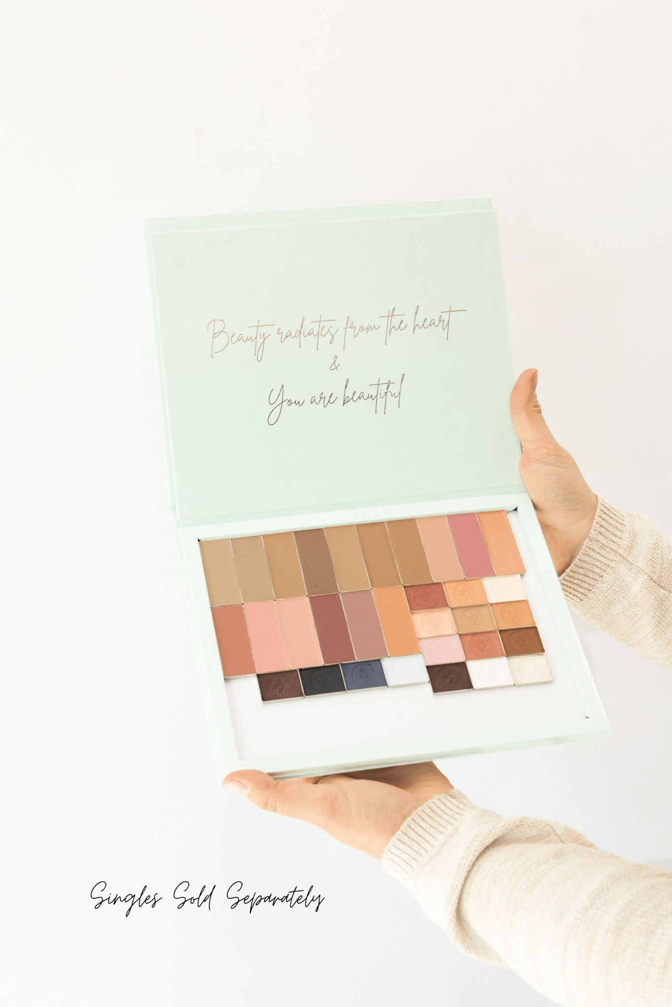 Ambassador Artist Palette (Free with 64 singles, must add to cart) - PiperBlue Organic Makeup