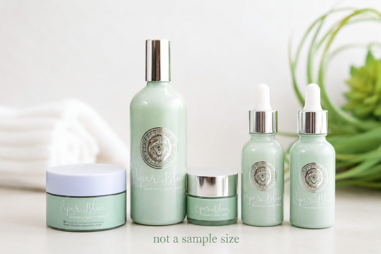 PiperBlue Organic Skin Care Samples