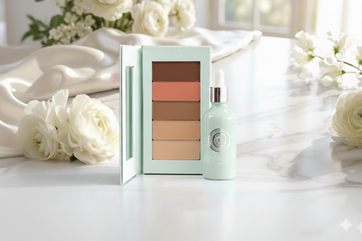 Classic Simple Bundle - Palette & Flawless Serum