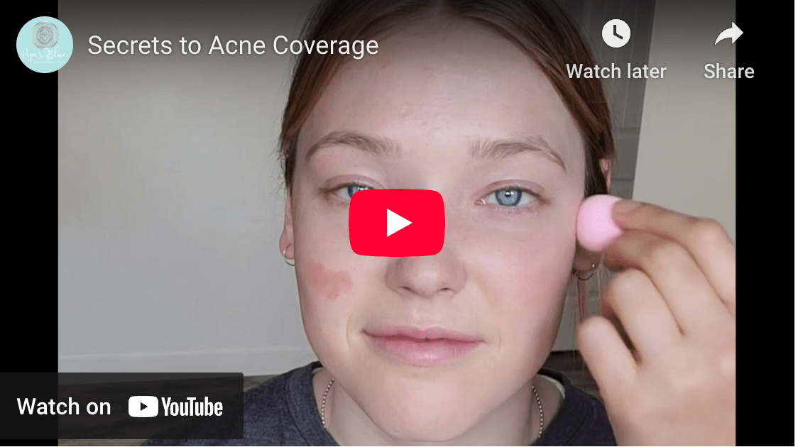 How Do You Cover Acne with a Natural Look? - PiperBlue Organic Makeup