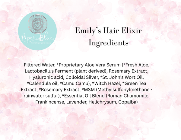 🌿 PiperBlue Hair & Scalp Elixir Spray – Signature Series: Emily’s Pick