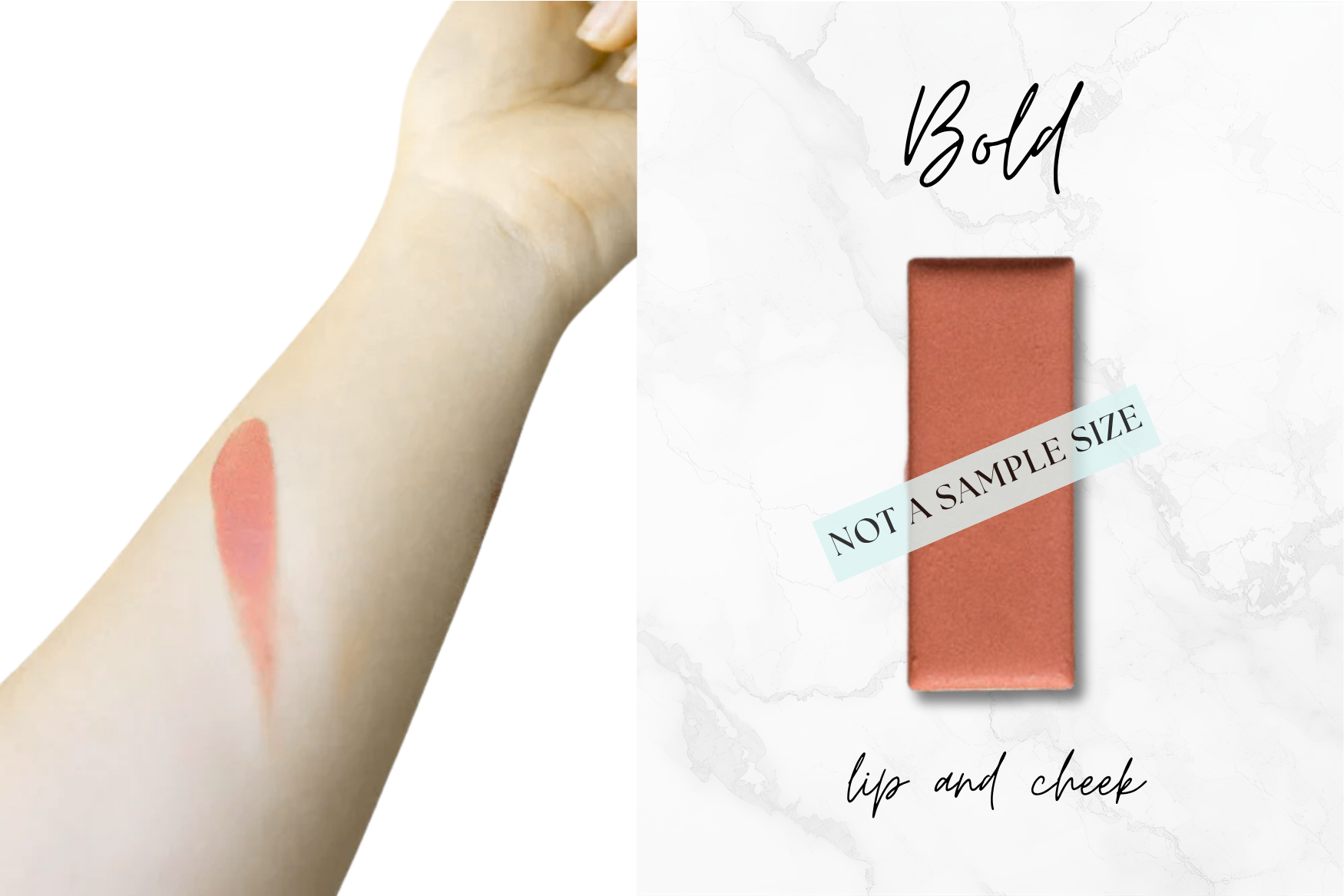 PiperBlue Organic Cream Blush Samples