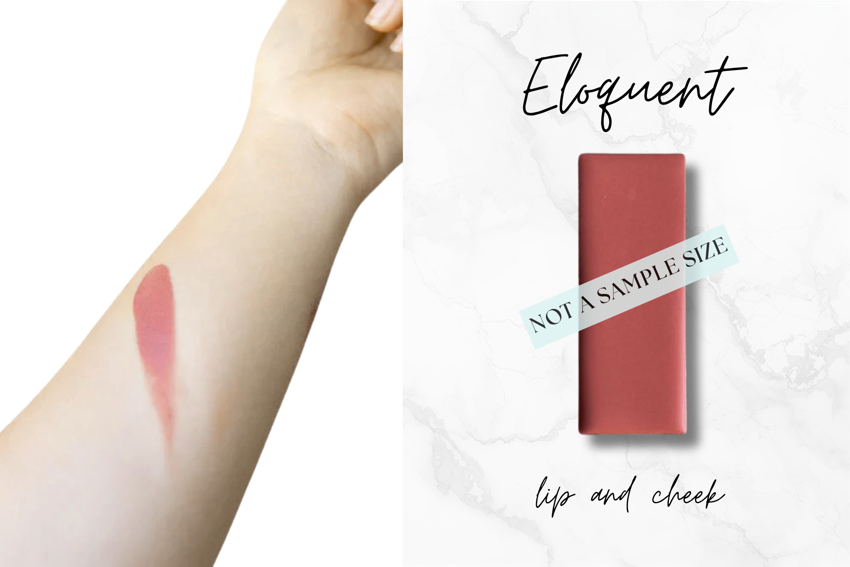 PiperBlue Organic Cream Blush Samples