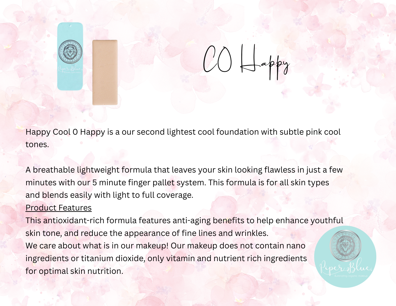 Pre-built Palette - Cool 0 Happy Palette