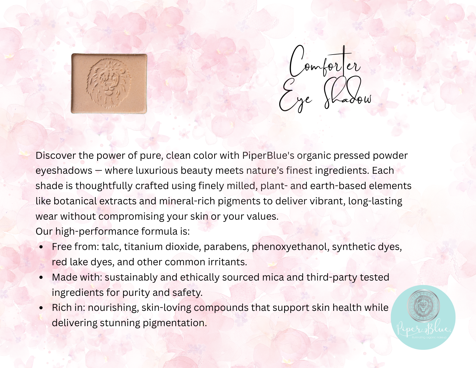 Comforter- eyeshadow