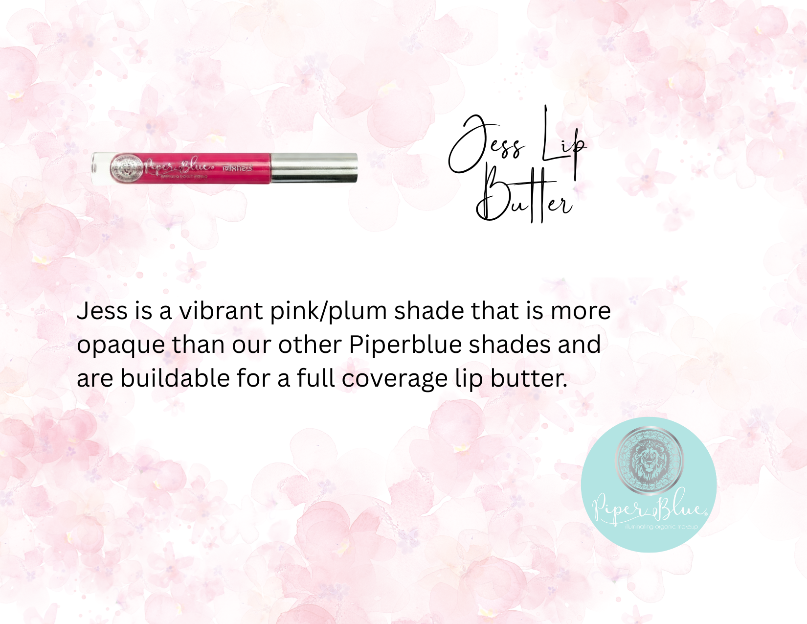 Mixhers & PiperBlue Luxury Botanical Lip Butter