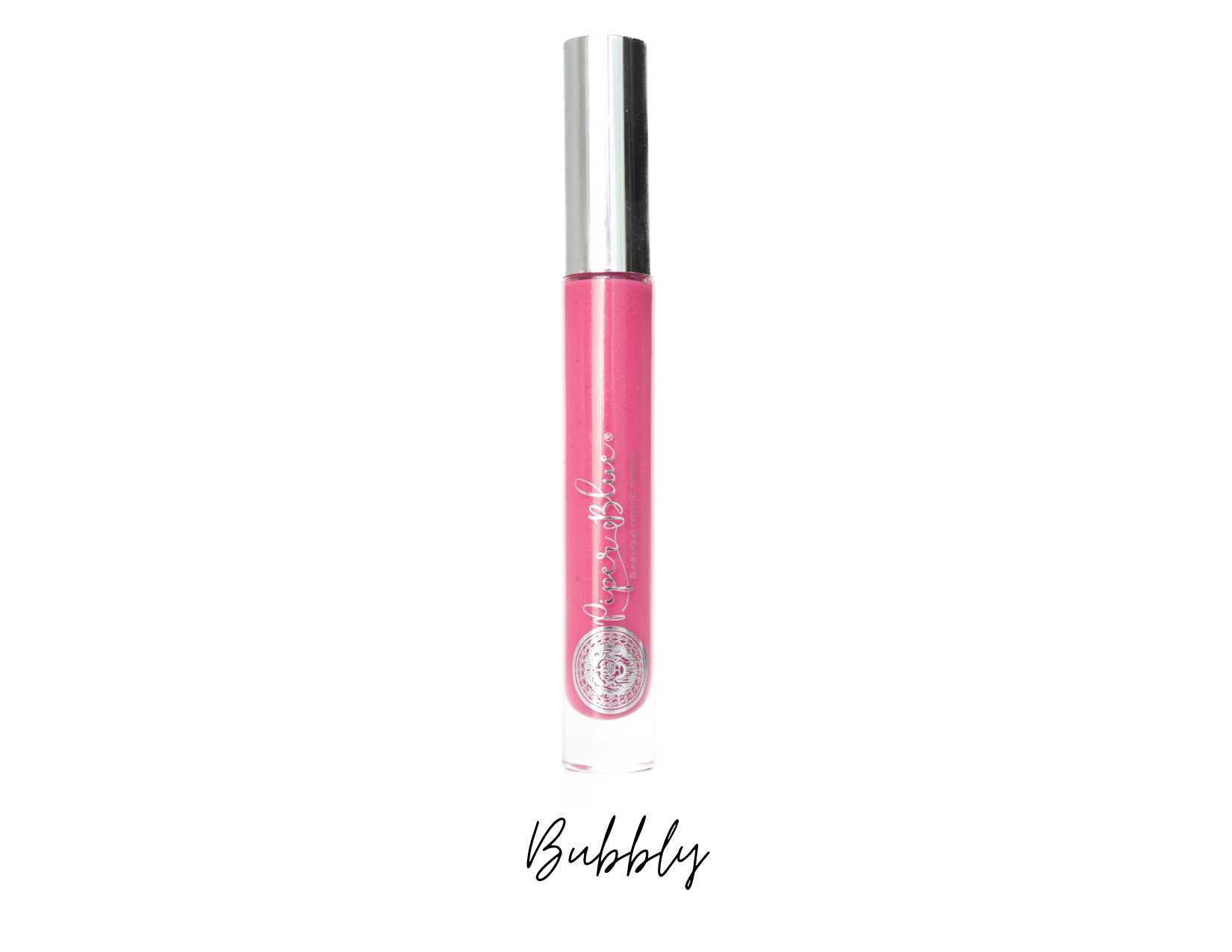 Ageless botanical lip butter in Bubbly shade, vertical product image natural makeup