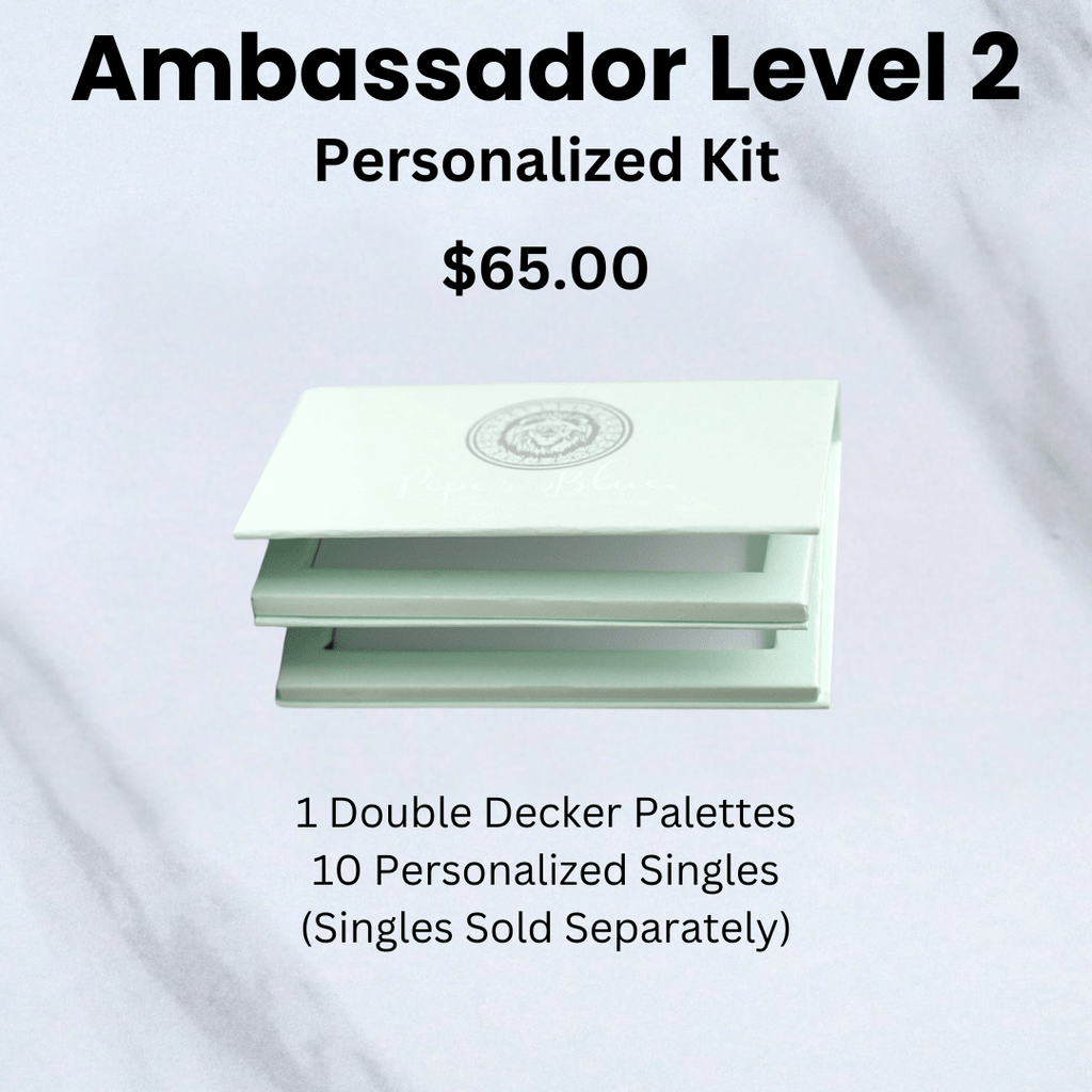 Ambassador Level 2: Personalized Kit - PiperBlue Organic Makeup