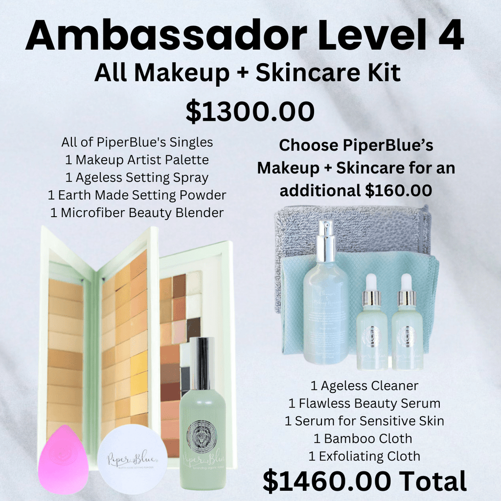 Ambassador Level 4: All PiperBlue Products - PiperBlue Organic Makeup