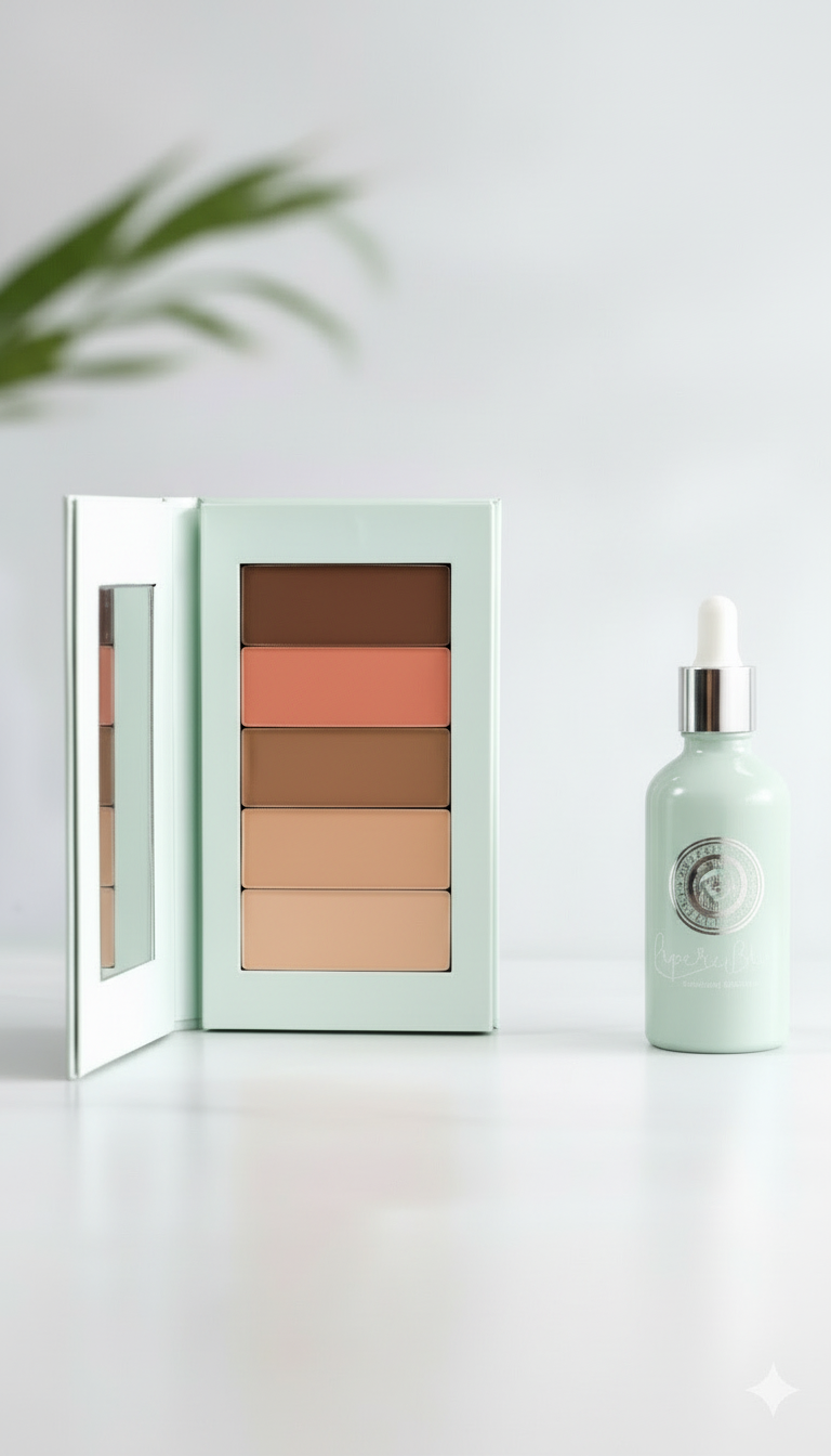 Classic Simple Bundle - Palette & Flawless Serum